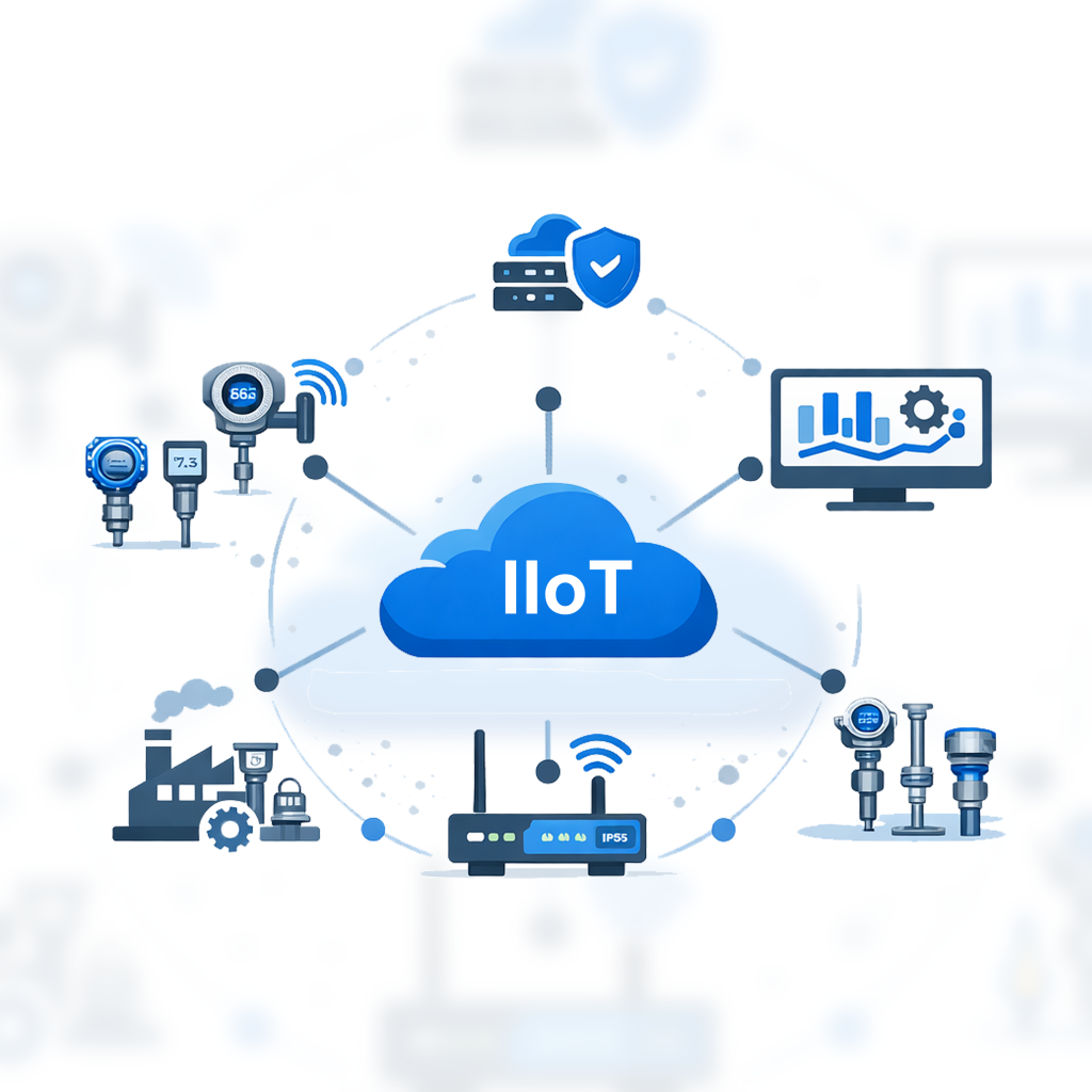 RockSync is Rocksensor’s Industrial IoT (IIoT) gateway designed to connect field instruments like Pressure, Flow, Level, Temperature and other Industrial Sensors to the Cloud for Real-time Monitoring, Control, and Analysis.