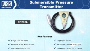 Submersible pressure transmitter